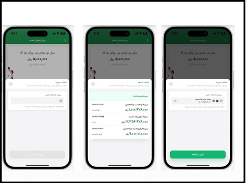 نحوه دریافت هدیه دیجیتال آکادو بانک آینده